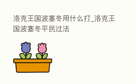 洛克王國波塞冬用什么打_洛克王國波塞冬平民過法