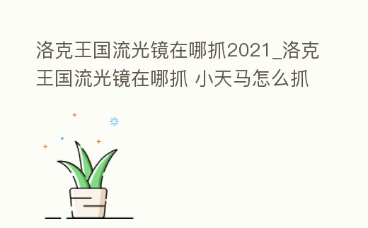 洛克王國流光鏡在哪抓2021_洛克王國流光鏡在哪抓 小天馬怎么抓