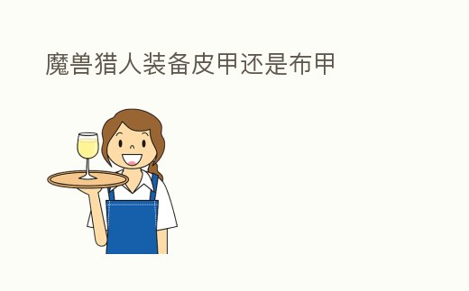 魔獸獵人裝備皮甲還是布甲