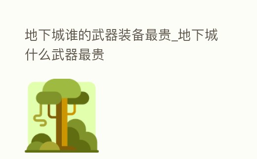 地下城誰的武器裝備最貴_地下城什么武器最貴