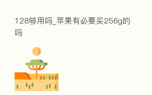 128夠用嗎_蘋果有必要買256g的嗎