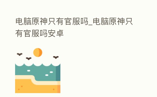 電腦原神只有官服嗎_電腦原神只有官服嗎安卓
