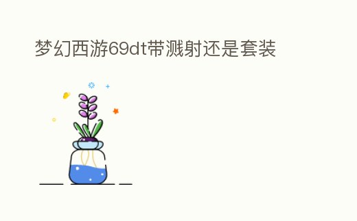 夢幻西游69dt帶濺射還是套裝