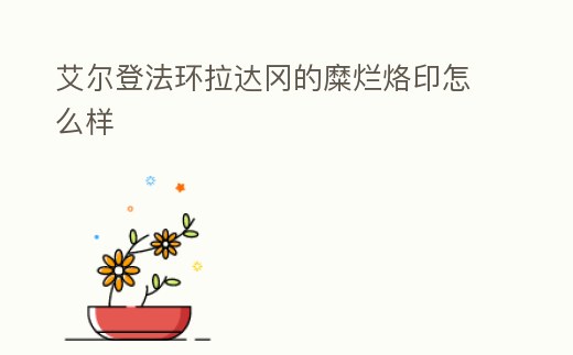 艾爾登法環拉達岡的糜爛烙印怎么樣