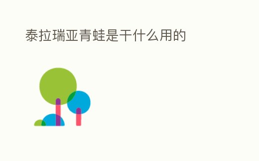 泰拉瑞亞青蛙是干什么用的