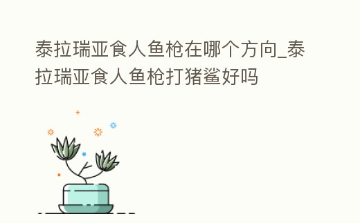 泰拉瑞亞食人魚槍在哪個方向_泰拉瑞亞食人魚槍打豬鯊好嗎