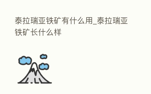 泰拉瑞亞鐵礦有什么用_泰拉瑞亞鐵礦長什么樣