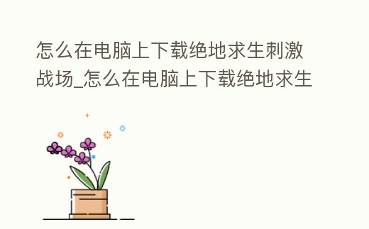怎么在電腦上下載絕地求生刺激戰(zhàn)場_怎么在電腦上下載絕地求生刺激戰(zhàn)場手游