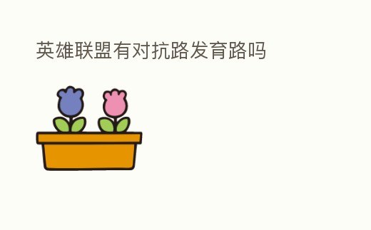 英雄聯盟有對抗路發育路嗎