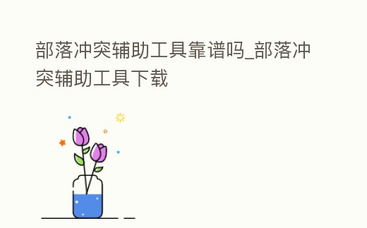 部落沖突輔助工具靠譜嗎_部落沖突輔助工具下載