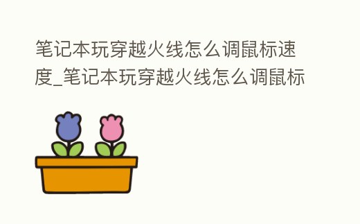 筆記本玩穿越火線怎么調鼠標速度_筆記本玩穿越火線怎么調鼠標速度快一點