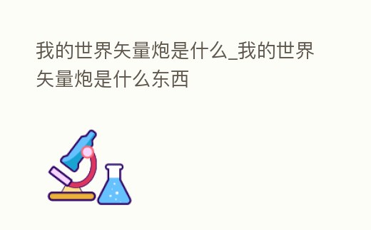 我的世界矢量炮是什么_我的世界矢量炮是什么東西
