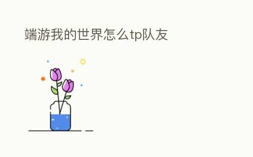 端游我的世界怎么tp隊友